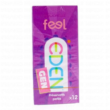 Préservatifs - perlés feel x12