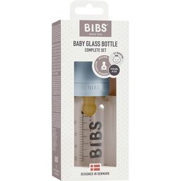 Biberon Verre Bébé Bleu 110ml