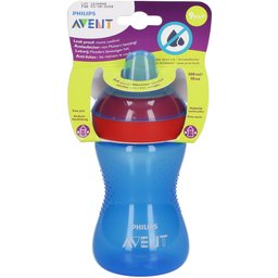 Avent Tasse à bec souple Bleu 300 ml +9 mois