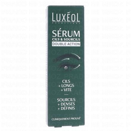 LUXÉOL Sérum Cils & Sourcils Double Action 10 mL