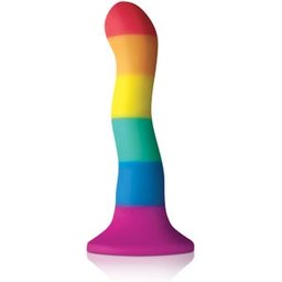 Dildo Wave Flag Lgbt Dildo 17cm 1ut