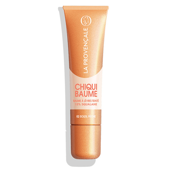 Bio Chiqui Baume à lèvres 02 Soleil Pêche