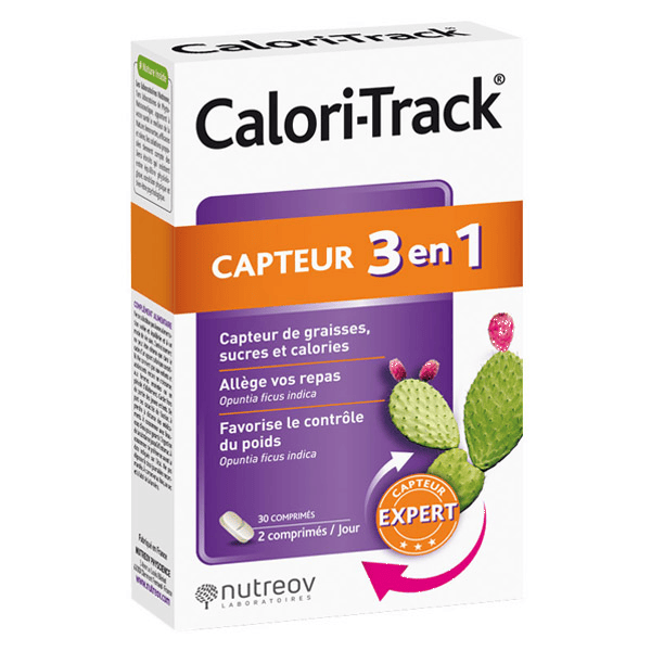 Physcience Calori-Track Capteur de Graisses Sucres & Calories 30 comprimés