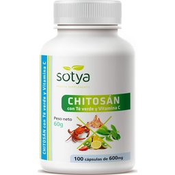 Chitosan + Thé Vert + Vitamine C 600mg 100caps