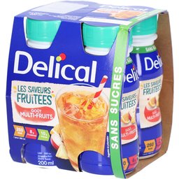 Delical Les Saveurs Fruitées Sans Sucres - Multi-Fruits