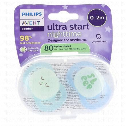 Ultra Start Nighttime 0-2 mois lot de 2