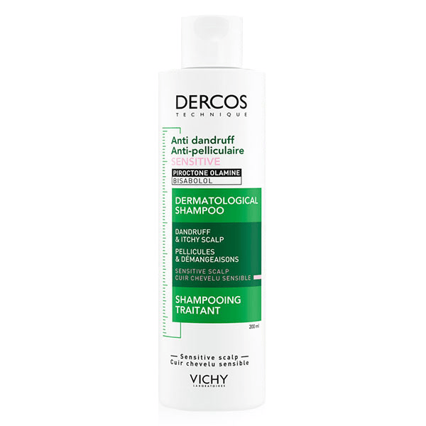 Dercos Shampoing Traitant Antipelliculaire Sensitive 200ml