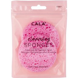 Éponges cosmétiques Éponges nettoyantes à la cellulose 2pcs