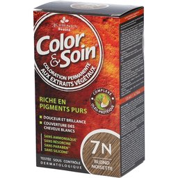 Les 3 Chênes® Color & Soin® 7N blond noisette