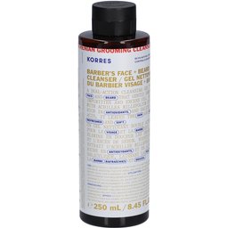 Korres Gel Nettoyant du Barbier Visage + Barbe Achillée millefeuille