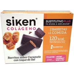 Sustitutivo Colageno Barritas Caramelo 8X40g