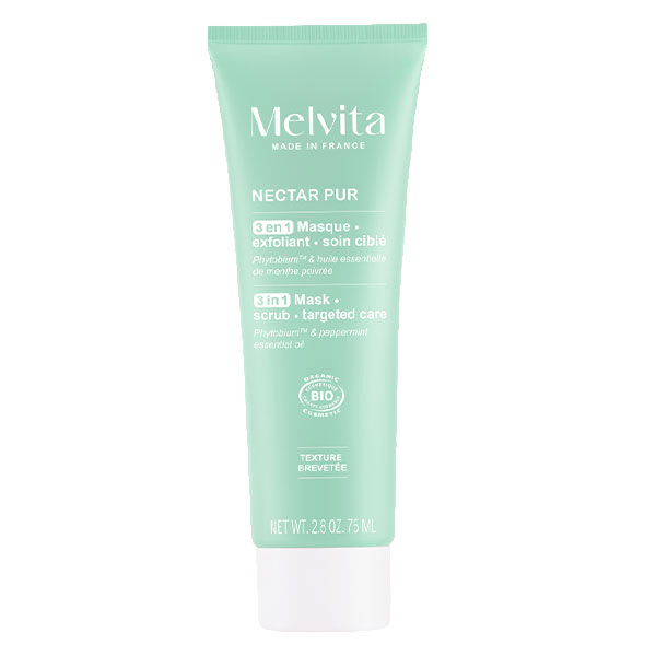 Nectar Pur Masque Exfoliant Purifiant Bio 75ml
