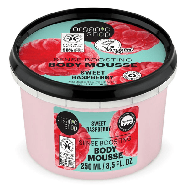 Mousse corps revitalisante Framboise Vegan Naturelle - 250ml
