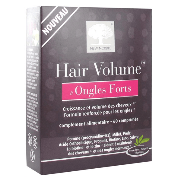 Hair Volume et Ongles Forts 60 comprimés