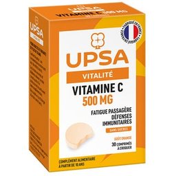 Vitamine C 500mg Orange Sans Sucre 30comp