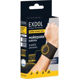 Breathable Elastic Bracelet élastique noir T-S/M 1pc