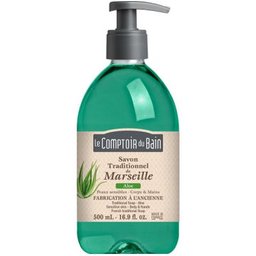 Le Comptoir du Bain Savon Liquide de Marseille Aloe Vera 500mL