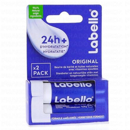 Stick lèvres Classic Care aux huiles naturelles lot de 2