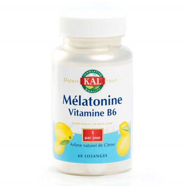Mélatonine + Vitamine B6 60 comprimés