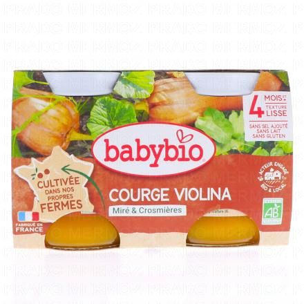 Légumes - Petit pot Courge violina +4mois 2x 130g