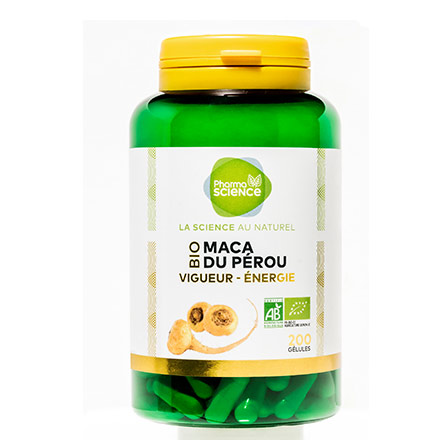 Tonus - Maca du Pérou Bio 200 gélules