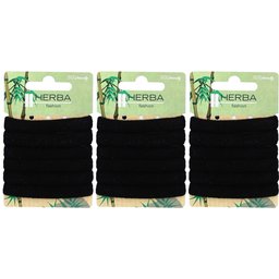 Herba Fashion Élastique à cheveux Ø5cm Noir