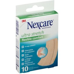 Nexcare Ultra Strech Comfort Flexibele Pansements Bande 10x6cm