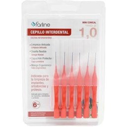 Brosse Interdentaire Mini Conique 1,0mm 6uts