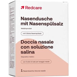 Redcare Douche nasale avec sel de rinçage nasal