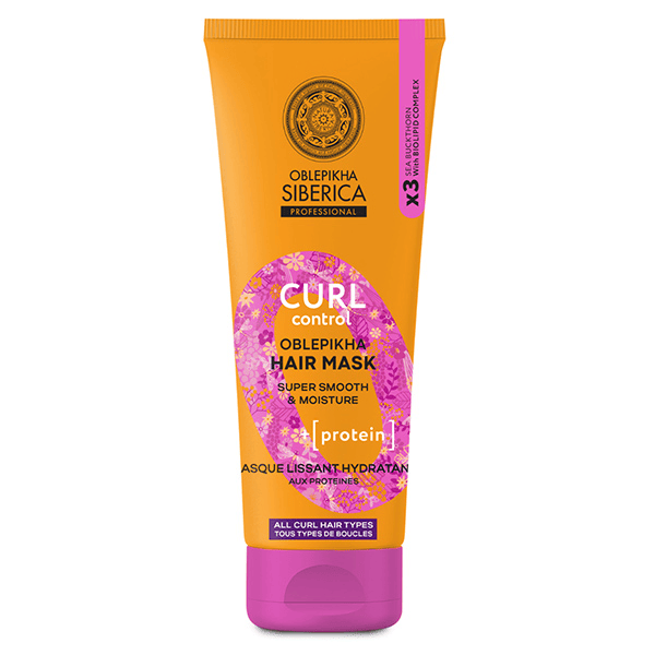 Oblepikha O Masque Curl à l'argousier contrôle des boucles 200ml