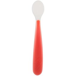 Cuillère souple en silicone Rouge 6M+ 1pc