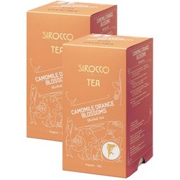 Sachets de thé Fleurs d'oranger camomille