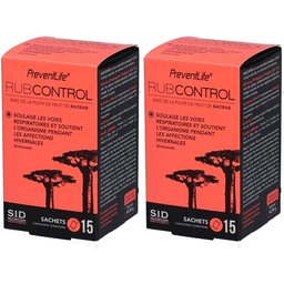 – PreventLife RubControl 15 sachets voies respiratoires