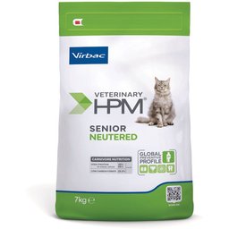 Veterinary HPM CAT Senior Neutered - Croquette, aliment complet pour chat senior stérilisé