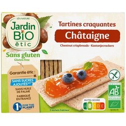 Tostada Croquant Chataigne Bio 150g