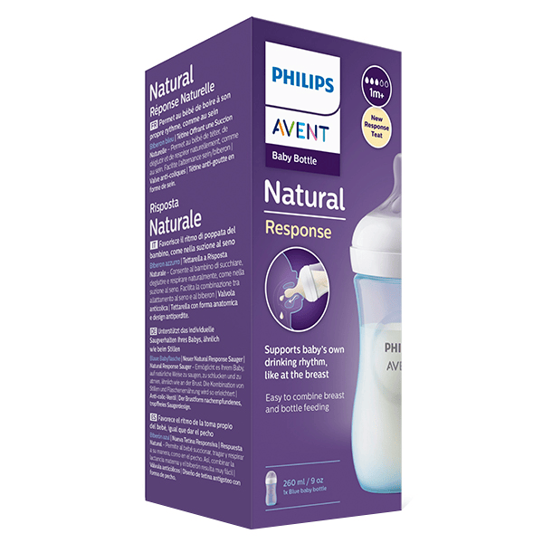 Biberon Natural Response 3.0 Bleu 260ml