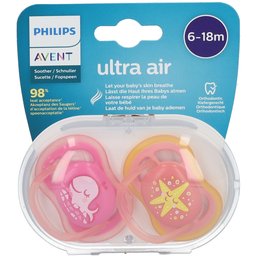 Sucette ultra air Berry Girl 6-18 Mois (Couleur non sélectionnable)