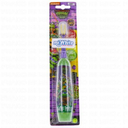 MR.WHITE Brosse à dents électrique Tortue Ninja