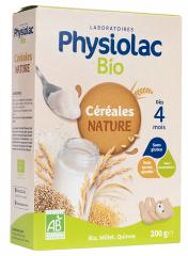 Bio Céréales Nature Dès 4 Mois 200 g - Boîte 200 g