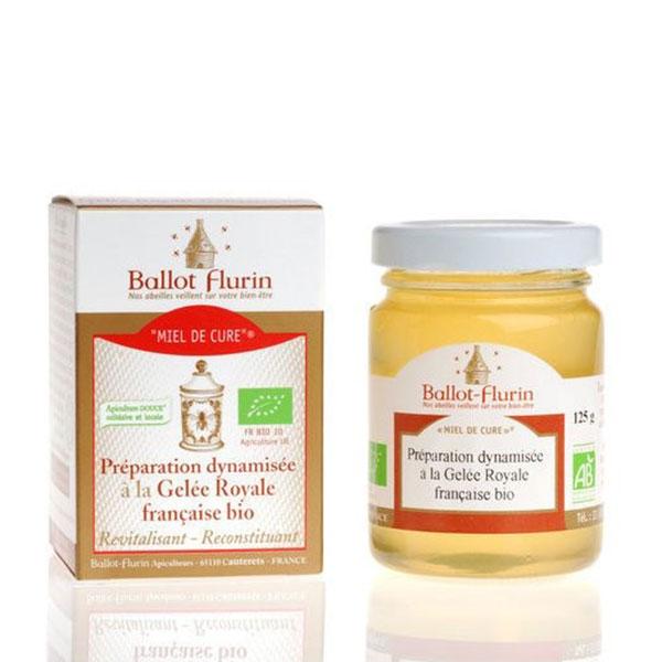 Miel de Cure Préparation Dynamisée à la Gelée Royale Française Bio 125g