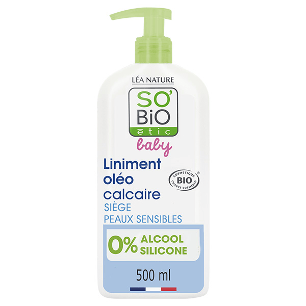 So'Bio Étic Baby Liniment Oléo-Calcaire Bio 500ml