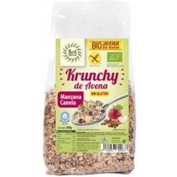 Muesli Krunchy Oatmeal S/G Bio 360g