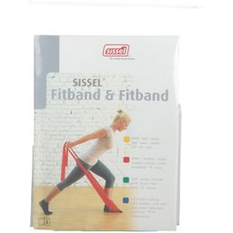 Sissel® FitBand Plus 2 m X-Strong Bleu + Clip
