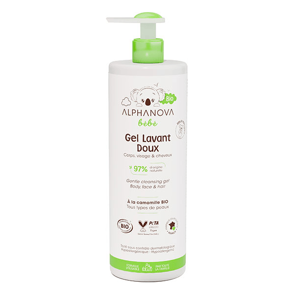 Bébé Gel lavant doux  bio* 400ml