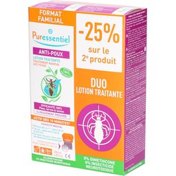 Lotion Traitant Anti-Poux x2