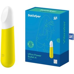 Ultra Power Bullet 4 Yellow Vibrator 1 pièce
