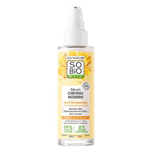 Sérum cheveux nourris Karité bio 100ml