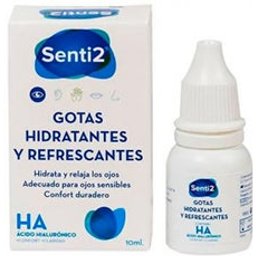 Gouttes oculaires hydratantes au caldula et à l'hamamélis 10ml