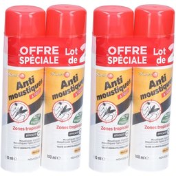 Novodex - Spray Répulsif Anti-Moustiques et Tiques Zones Tropicales