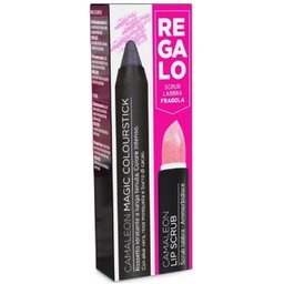 Camaleon Cosmetics Magic Colourstick Grey + Lip Scrub Strawberry